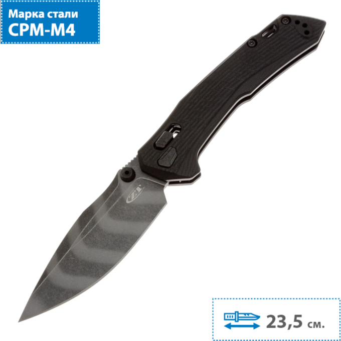 Нож ZERO TOLERANCE 0203 Tiger Stripe K0203BLKTS